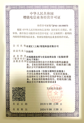 增值电信业务许可证